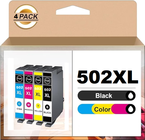 EPSON ΣΥΜΒΑΤΗ ΠΟΛΥΣΥΣΚΕΥΑΣΙΑ INK T502XL BLACK*1, CYAN*1, MAGENTA*1, YELLOW*1