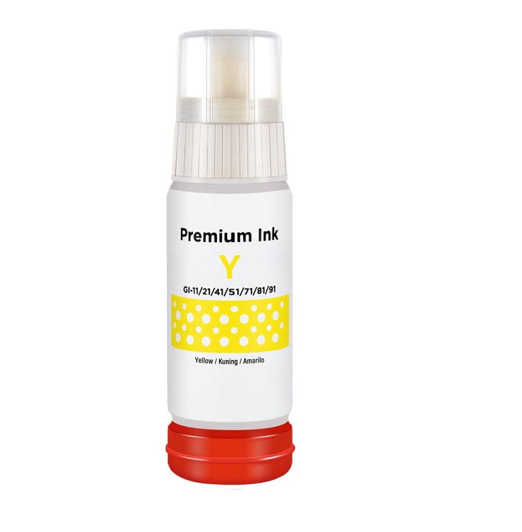 CANON GI-41/GI-51 Yellow ink συμβατό Pixma G1520,1560,2520,2560 (70ml)